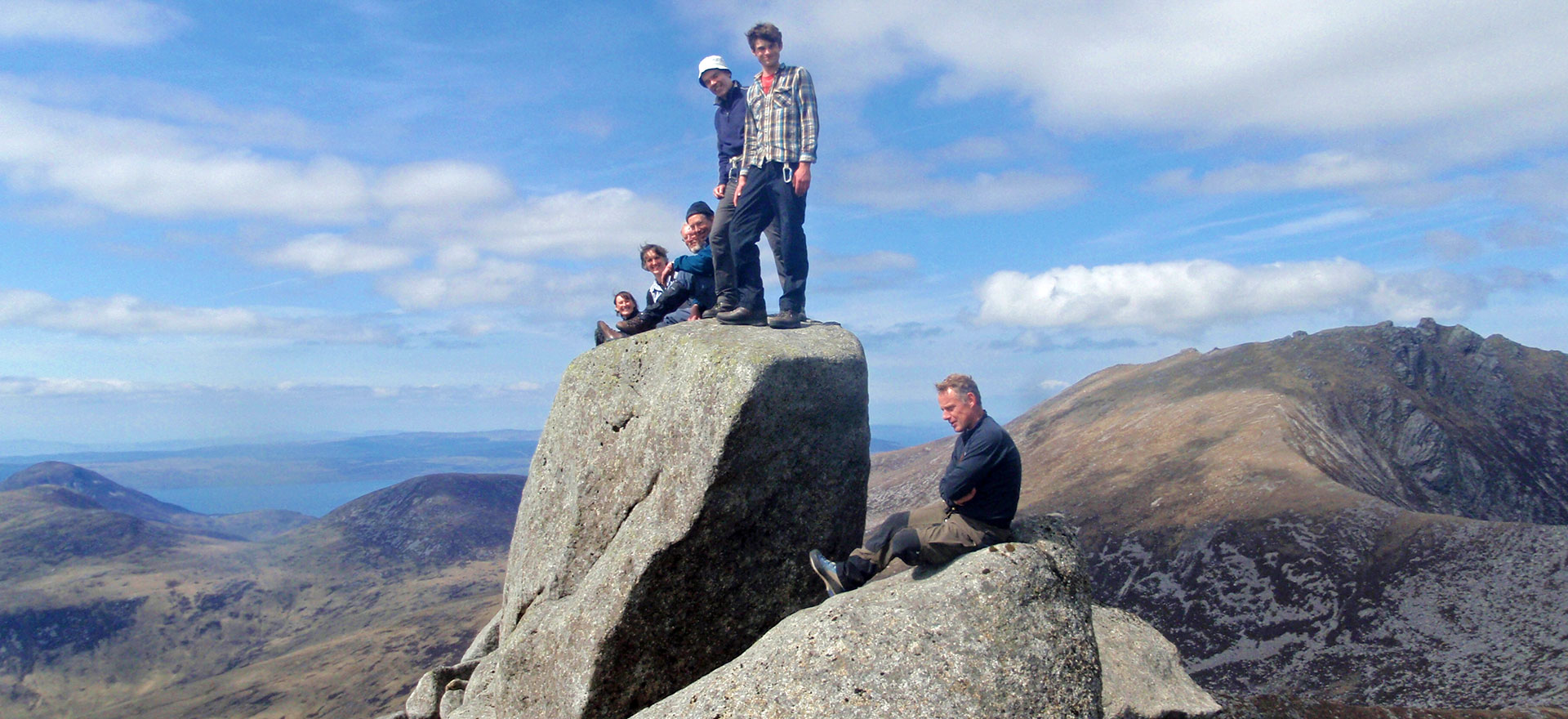 Arran Mountain Festival Guided hill walking events in Scotland