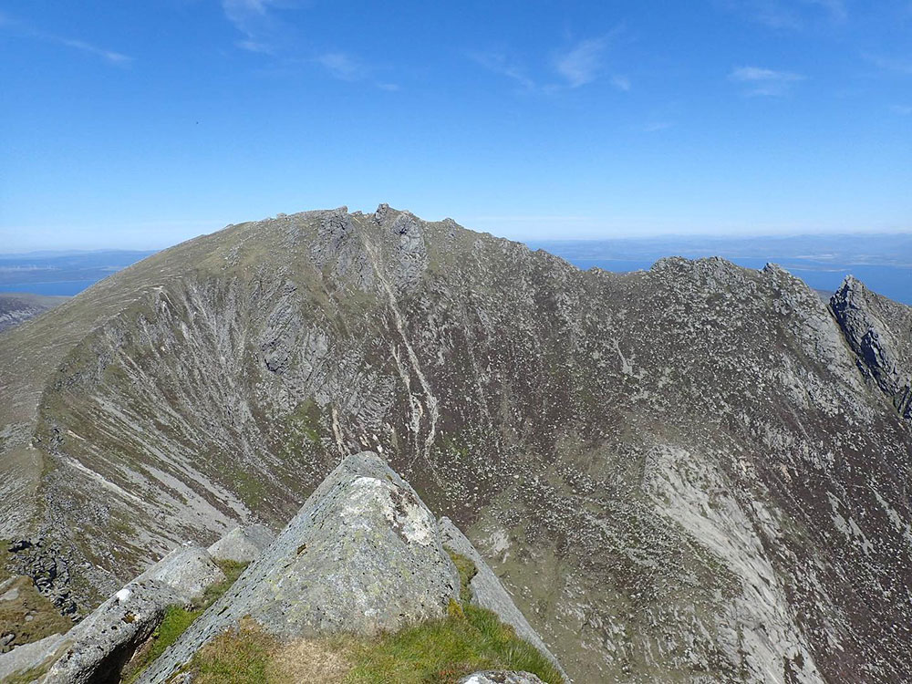 Arran Corbetts day 2 Cir Mhor & Goatfell Arran Mountain Festival