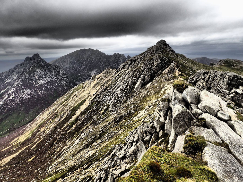 Goatfell’s ridges mountain walk Arran Mountain Festival