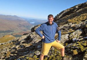 Ewen on Ben More