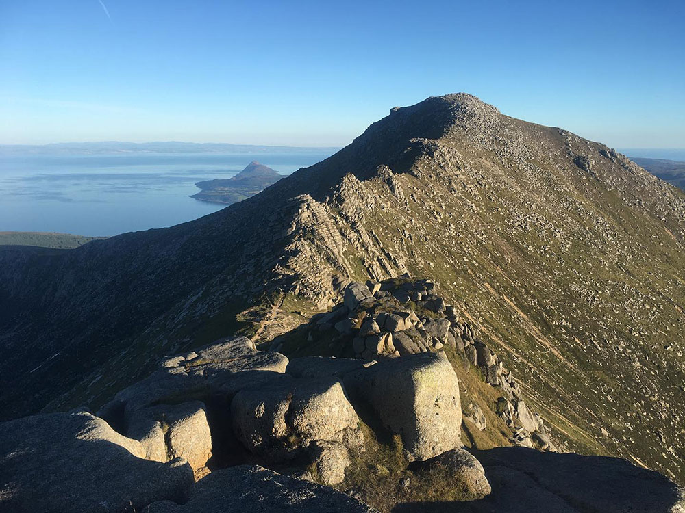 Arran Corbetts day 2 Cir Mhor & Goatfell Arran Mountain Festival